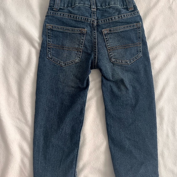 OshKosh B'gosh Gender Neutral Straight Jeans - Blue Toddler Kids 2T / 2A - Picture 4 of 6